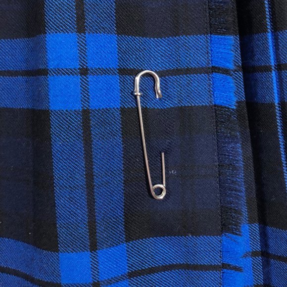 Vintage BROOKS BROTHERS Scotland 100% Wool Tartan Kilt Sz 12 (fits 4/6, s/m) - Picture 3 of 13